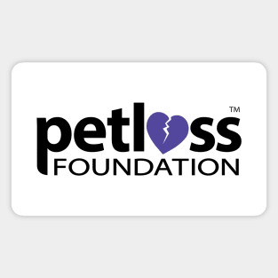 Pet Loss Foundation Large Logo Magnet